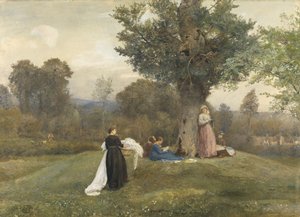 Laundry Day, West Somerset (wc na papíře)