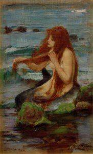 Mořská panna od John William Waterhouse