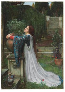 Isabella a hrnec bazalky, 1907 od John William Waterhouse