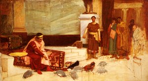Oblíbenci císaře Honoria od John William Waterhouse