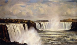 Niagarské vodopády od John Wilson