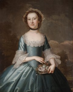 Ann Langdon, paní Richard Ayscough, kolem roku 1755 (olej na plátně)