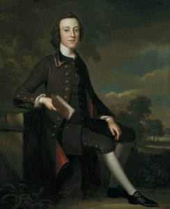 Portrét mladého muže od John Wollaston