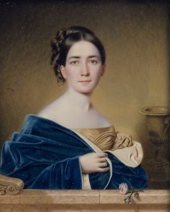 Paní John Wood Dodge Mary Louise Dodge, 1836.