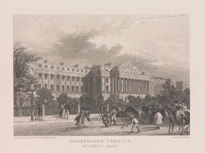 Cumberland Terrace, Regents Park od John Woods