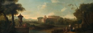 Řím z Aventinského kopce, 1710. od John Wootton