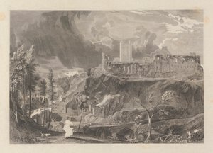 Hrad a město Richmond od John Wykeham Archer