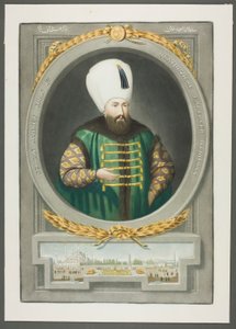 Achmet Kahn I, z Portrétů tureckých císařů od John Young