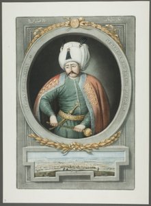 Selim Kahn I, z Portrétů tureckých císařů od John Young