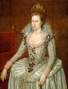 Anna Dánská, 1574-1619 od John de Critz