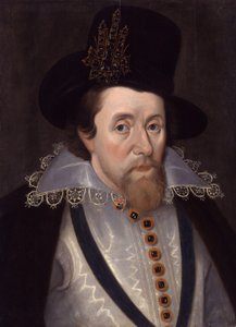 Anglický král Jakub I. a skotský král VI. od John de Critz