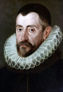 Sir Francis Walsingham (v.1532-1590), anglický politik (obraz J.de Critze).Londýnská národní portrétní galerie