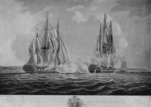 Capture of the Reunion, c1794