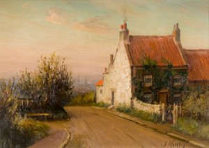 Farma Red House, Tunstall Road od Johnson Hedley