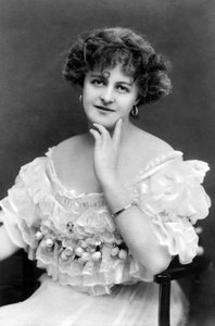 Marie Studholme 1875-1930, anglická herečka, 1900.
