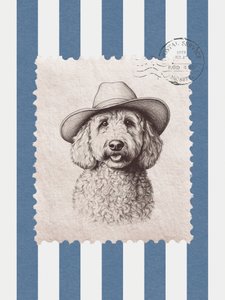 Razítko „Doodle Dog Cowboy“