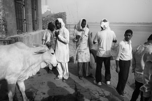 Manikarnika Ghat, Váránasí, 2016 (foto)