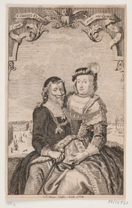 Leonora Christina a Corfitz Ulfeldt od Jonas Haas