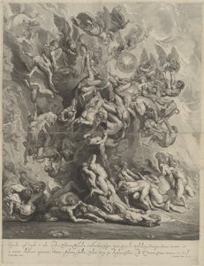 Fall of the Damned od Jonas Suyderhoff, after Sir Peter Paul Rubens