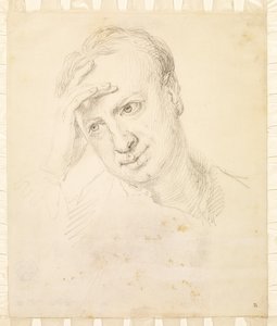 Portrét Jonathana Richardsona mladšího, 1732 od Jonathan Richardson