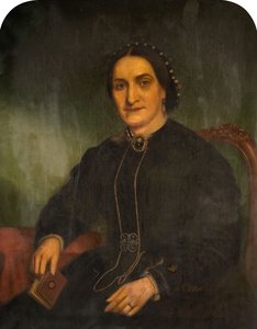 Portrét paní George Haynes, 1850-1900.