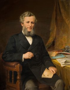 Portrét The Rt. Honzo Jesse Collings 1831-1920, 1881.