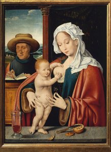 Svatá rodina (malba od Joos van Cleve