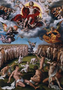 Poslední soud, ca. 1520-25. od Joos van Cleve