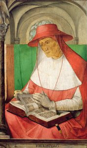 Portrét sv. Jeronýma (347–420) kolem roku 1475 (panel)