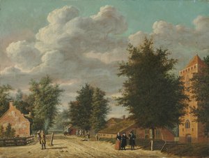 Pohled na vesnici Eemnes, 1778.