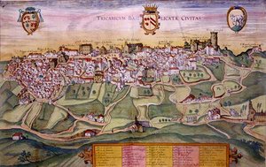 Mapa Tricarico, z 