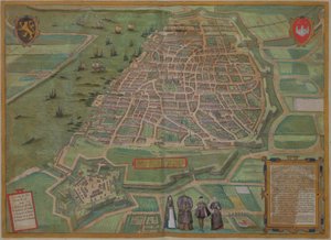 Mapa Antverp, z 