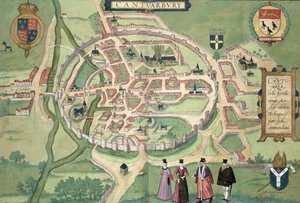 Mapa Canterbury, z 