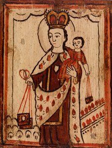 Panna Maria z hory Karmel (Naše Paní z hory Karmel) od José Aragon