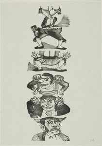 Toreadoři od José Guadalupe Posada