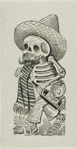Kalavera Francisca Madera, od Calavera Maderista od José Guadalupe Posada