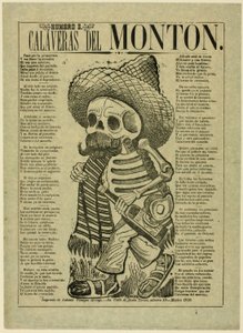 Kalavera mší, č. 2 od José Guadalupe Posada