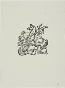 Svatý Jiří od José Guadalupe Posada