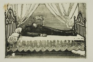 Smrt generála Gonzalese od José Guadalupe Posada