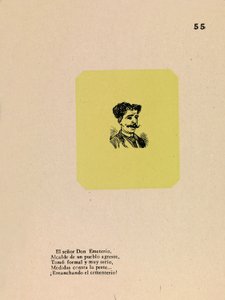 Rustikální úředník od José Guadalupe Posada
