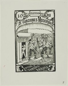Uklízeči ulic od José Guadalupe Posada