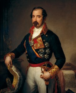 Portrét Manuela Gutierreze de la Comcha i Irigoyen (1808-1874), markýze z Duera od José Gutiérrez de la Vega