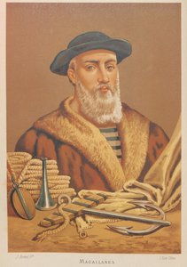 Portrét Ferdinanda Magellana 1470-1521, 1879.