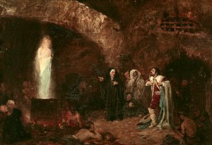 "Čarodějnice nebo Faust" Ilustrace k dílu Johanna Wolfganga von Goethe (1749-1832) (obraz)