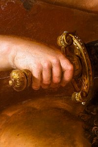 Judita a Holofern, detail, asi 1790-1800 (olej na plátně) od Jose Bernat Flaugier