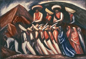 Zapatistovo pochodování - vedené Emilianem Zapatou a Pancho Villa během mexické revoluce v roce 1911