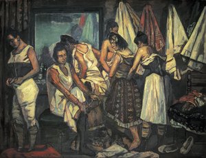 Gutierrez Solana, Jose (1886-1945). Sborové dívky. 1925 (olej na plátně)