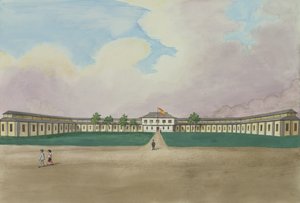 Nová továrna na doutníky v Meisicu, z "The Flebus Album of Views In and Around Manila", c.1845