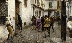 Spravedlnost převládá, 1887 od Jose-Jimenes Aranda