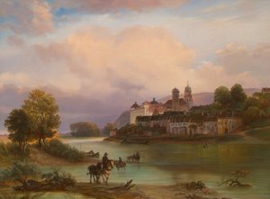 opatství Klosterneuburg od Josef Gerstmeyer